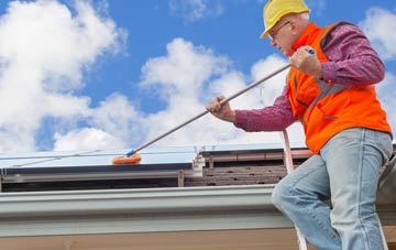 Low Gate soft wash roof cleaning