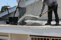 Low Gate flat roofing repair